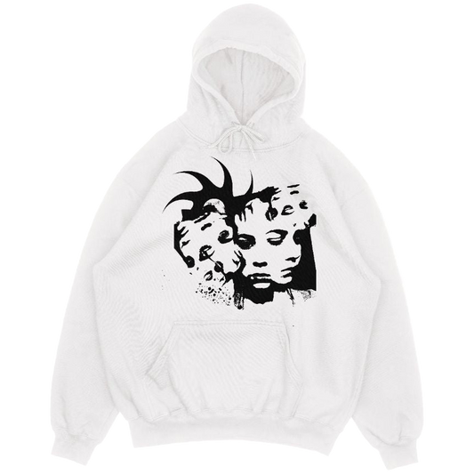 Bipolar hoodie white